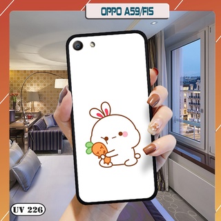 Ốp lưng nhám in hình 3D OPPO A59 / F1s