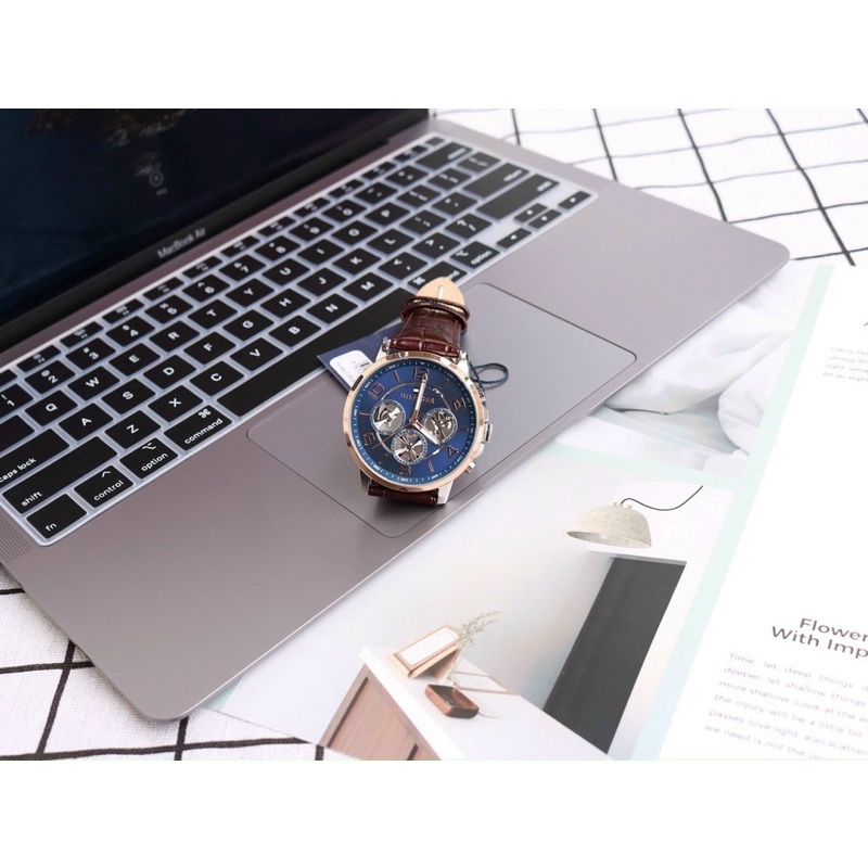ĐỒNG HỒ NAM TOMMY HILFIGER SPORT DÂY DA CAO CÂP FULLBOX SẢN PHẨM