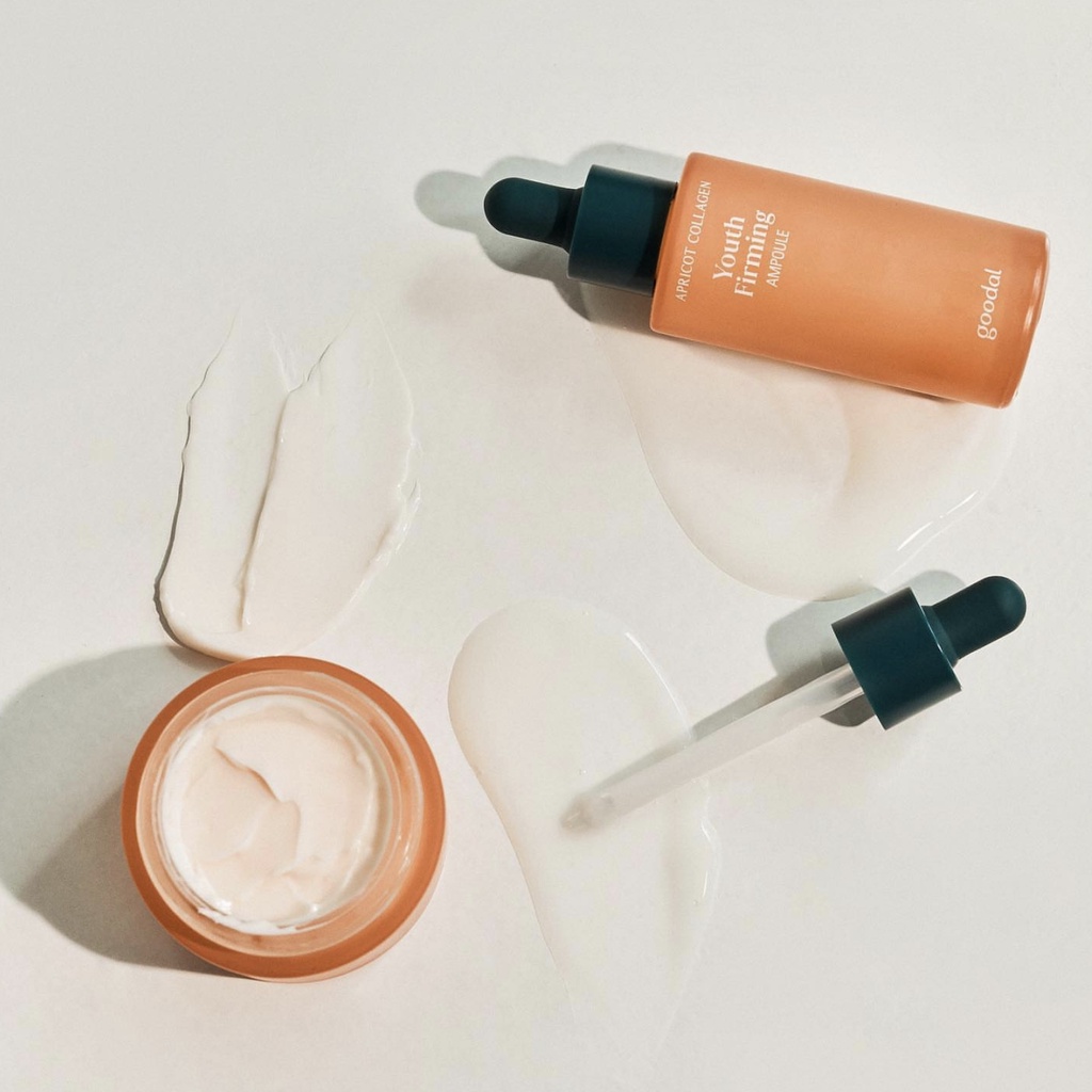 Kem dưỡng chống lão hoá giúp trẻ hoá da GOODAL Apricot Collagen Youth Firming Cream 50mL