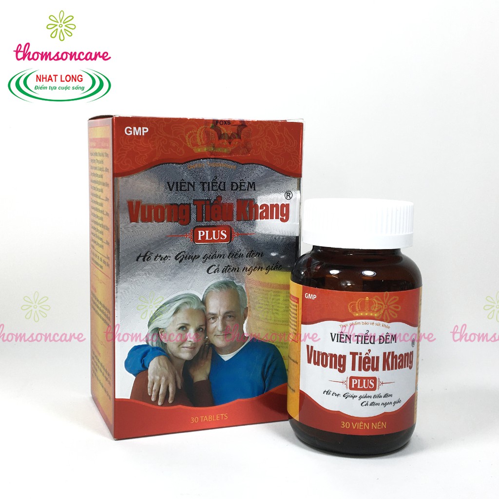 Viên tiểu đêm Vương tiểu khang - hỗ trợ bổ thận, giảm tiểu đêm, tiểu nhiều lần Hộp 30 viên