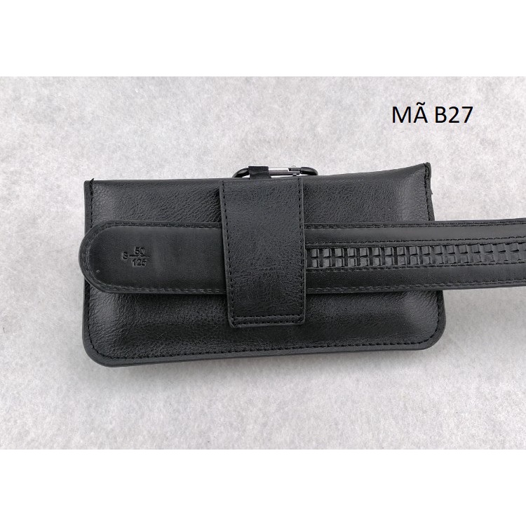 Bao da đựng điện thoại 2 ngăn Mã B27 | BigBuy360 - bigbuy360.vn