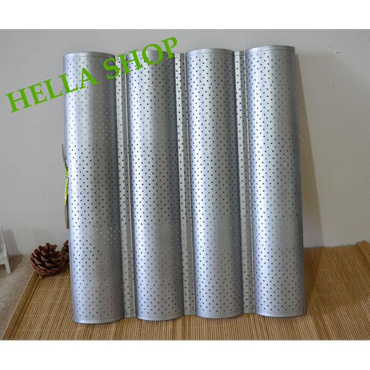 Khuôn bánh mì baguette 4 rãnh