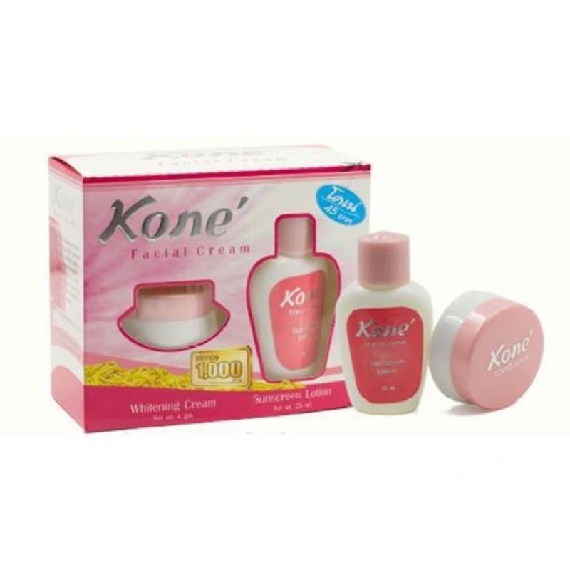 Kem Koné chuẩn hàng Thái Lan (gồm kem khô và chai nước