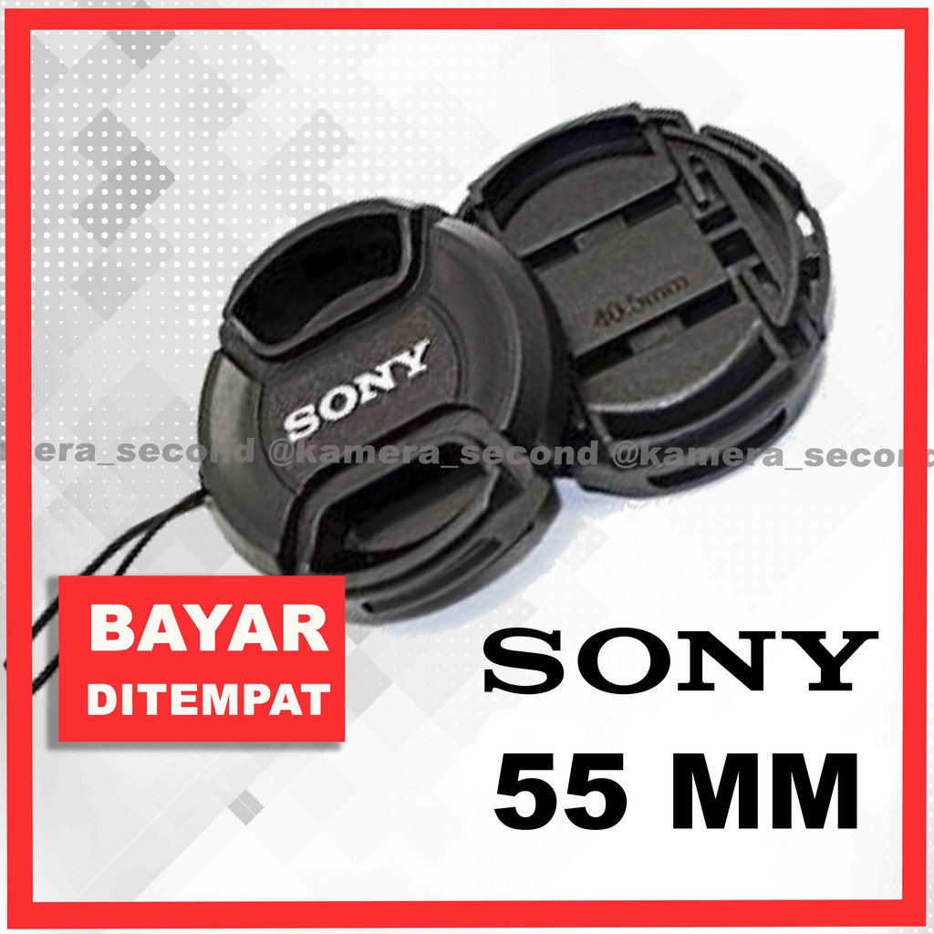 Nắp Đậy Ống Kính Máy Ảnh Sony 40.5mm 40 5 49mm 55mm A5000 A6000 A6300 Nex 7 Dsc H400 H300