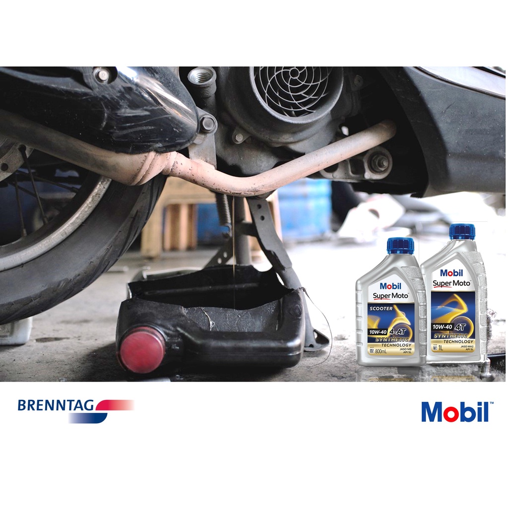 Dầu Nhớt Mobil Xe Tay Ga 10w40 800ml Nhập Khẩu