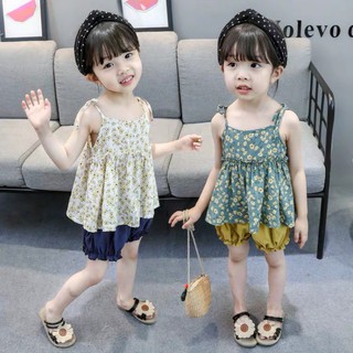Set Quần Áo Hoa Nhí