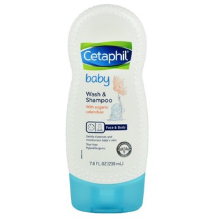 Cetaphil Baby Gentle Wash & Shampoo (230ml) - Sữa tắm gội toàn thân cho bé -Amipharma ✅CÓ BILL✅