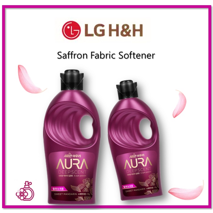 Nước Xả Mềm Vải Saffron Aura Hương Thơm Ngọt Ngào 200ml