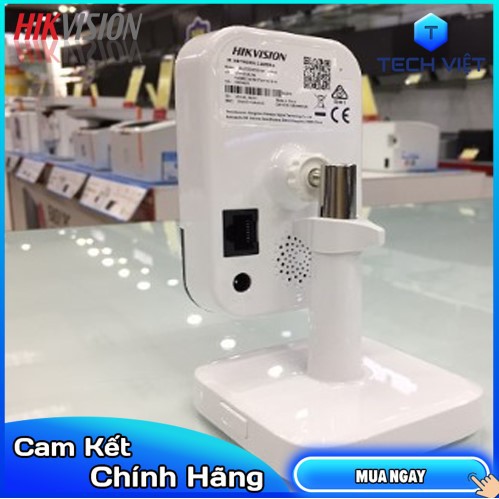 [HÀNG CHÍNH HÃNG] Camera IP Cube wifi hồng ngoại 2MP HIKVISION DS-2CD2423G0-IW - Thay thế cho mã ( DS-2CD2420F-IW )