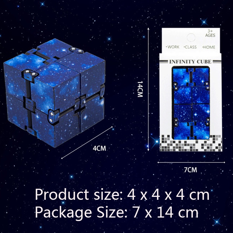 Đồ Chơi Khối Lập Phương Mini Giúp Giảm Căng Thẳng Hiệu Quả Cho Người Lớn Và Trẻ Em