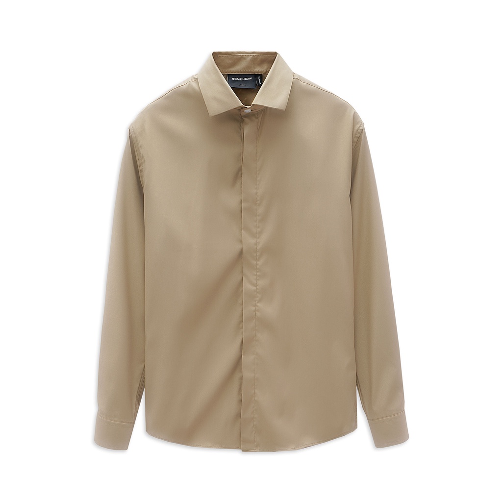 Áo Sơ Mi Nam BBW Office , Chất Vải Cotton Blend Thoải Mái , SM006124 ,SOMEHOW