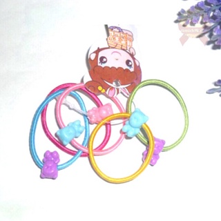 Chun thun buộc tóc nhiều màu hình thú cute ngộ nghĩnh dễ thương