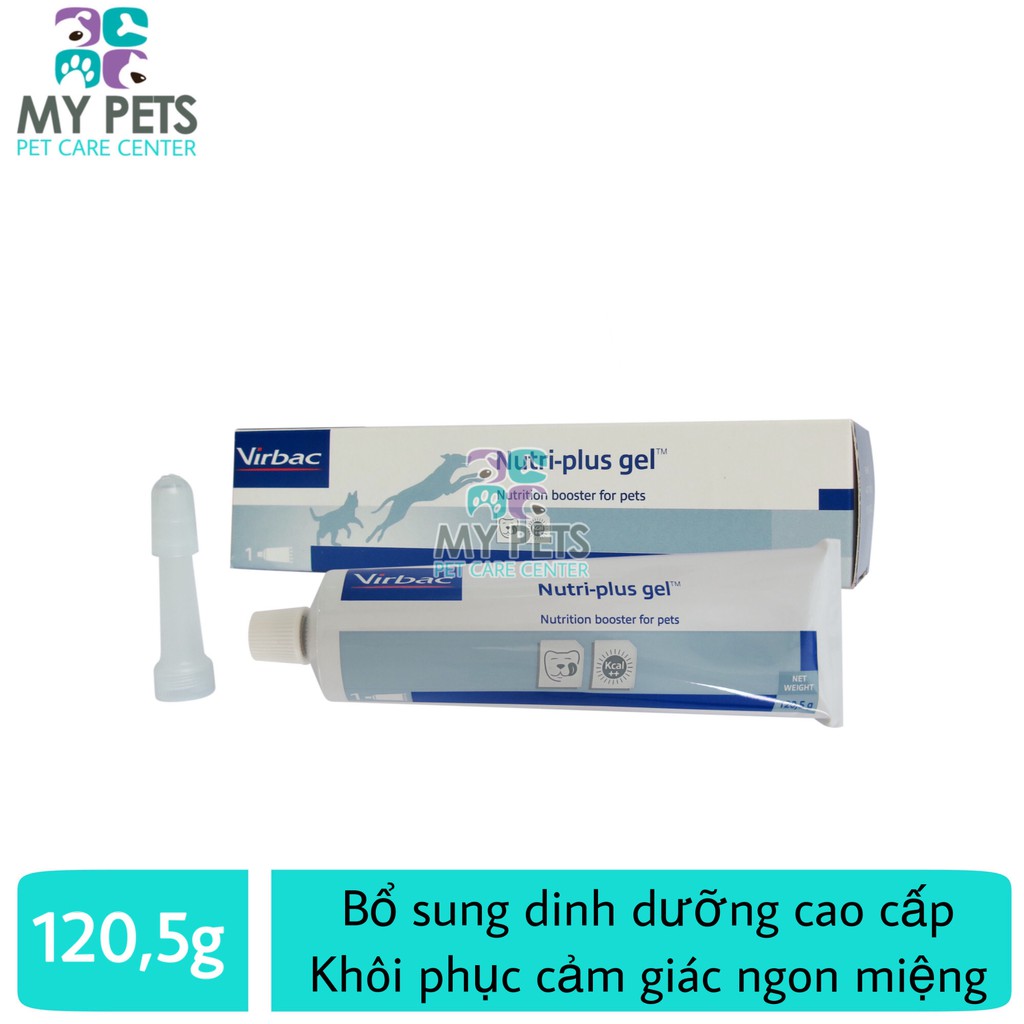 Gel ăn dinh dưỡng cao cấp dễ hấp thu cho chó mèo - Virbac Nutri - Plus Gel