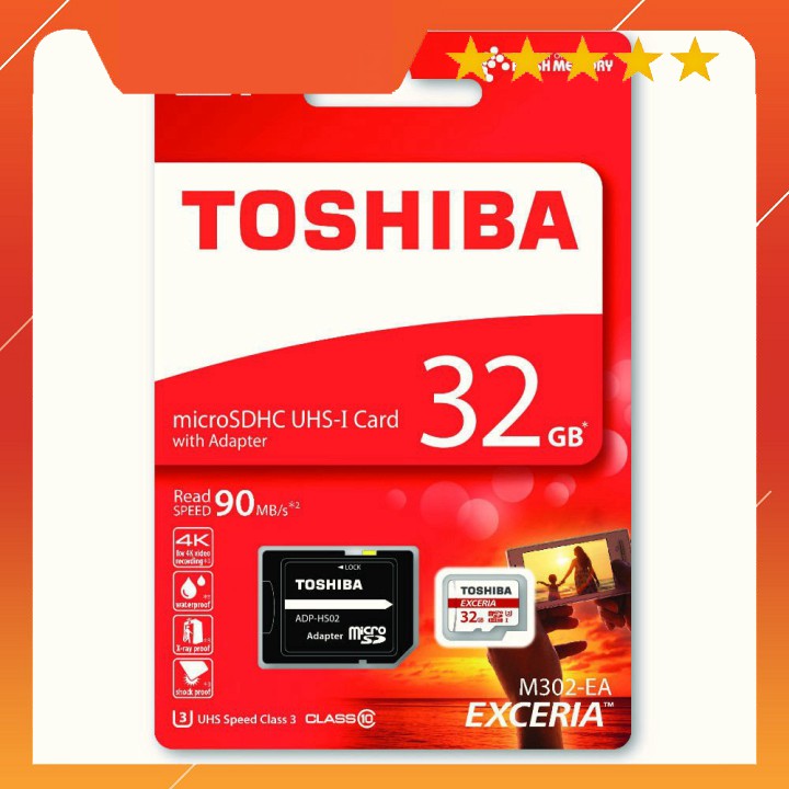 XẢ KHO -  THẺ NHỚ MICROSD TOSHIBA 32GB CLASS 10 BTC01