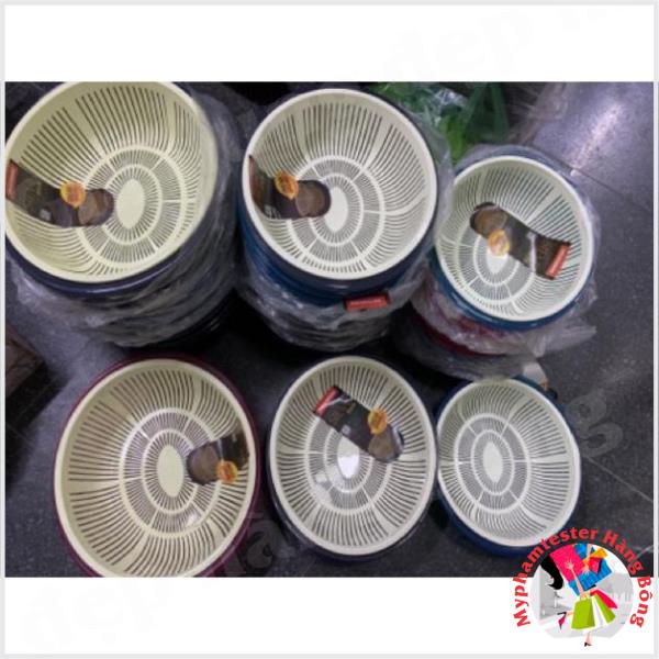 Rổ nhựa bầu 2 lớp hàng xuất nhật cao cấp 3 cỡ