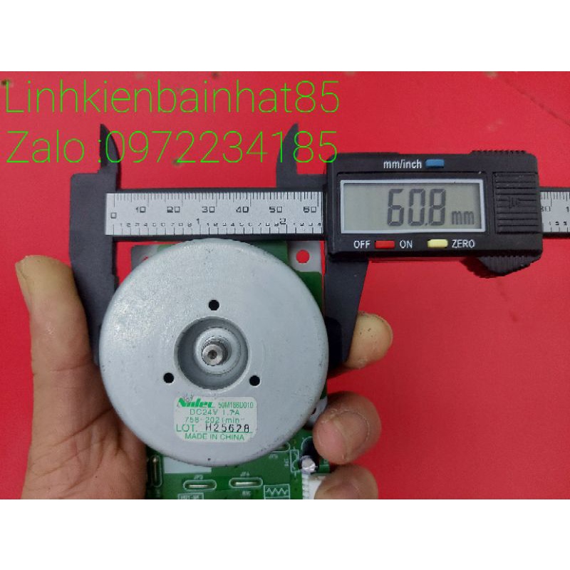 brushless motor Nidec 24v-1.7A 2021 vòng /phút tháo máy.