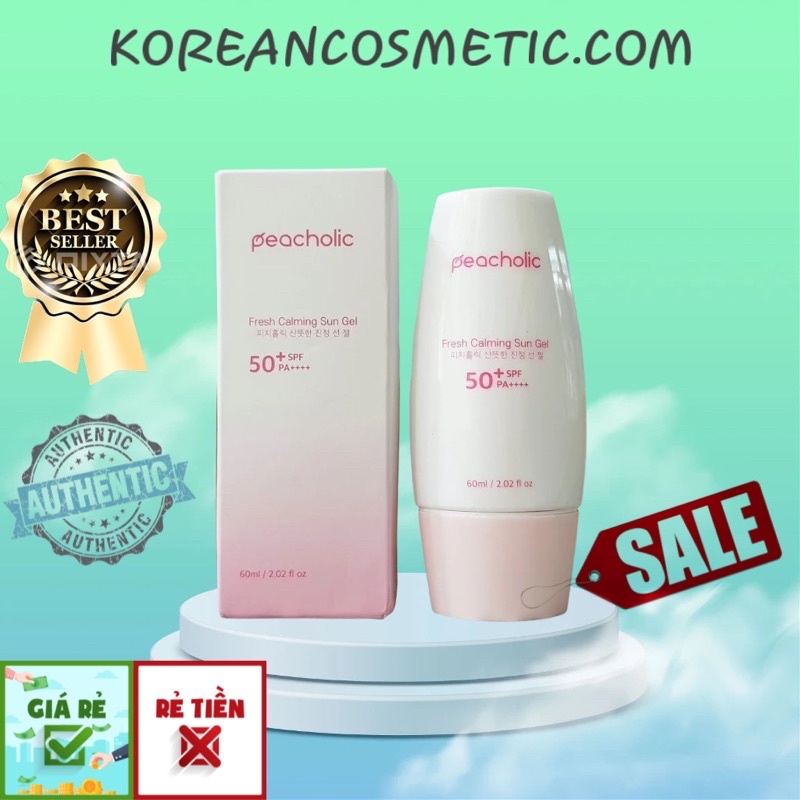 KEM CHỐNG NẮNG NÂNG BẬT TONE PEACHOLIC