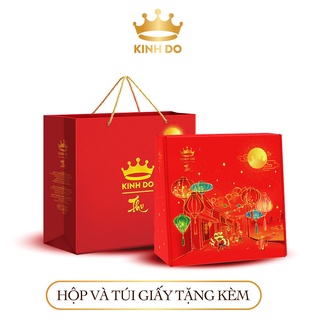 Hộp 4 bánh trung thu kinh đô - thu trường thọ 210gram