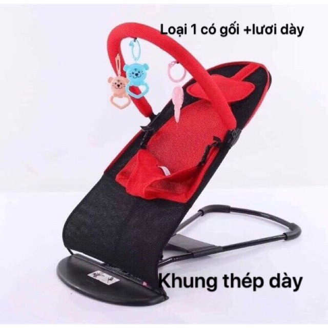[Tặng Kèm Thú Treo] Ghế Rung Nhún Đa Năng Cho Bé Sơ Sinh