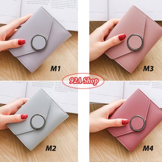 [VÍ MINI] VÍ MINI TIỆN DỤNG KHÓA TRÒN