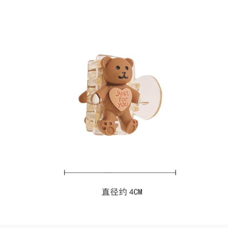 Kẹp tóc hình chú gấu nhỏ dễ thương phong cách Hàn Quốc