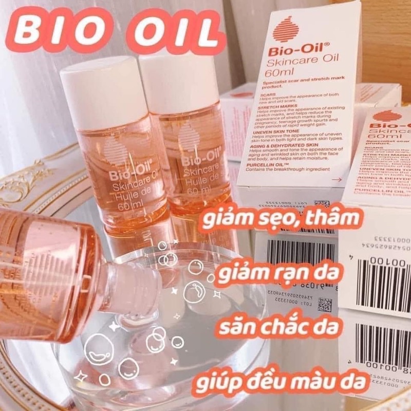 Tinh dầu Bio-Oil của Úc- Kem chống rạn da