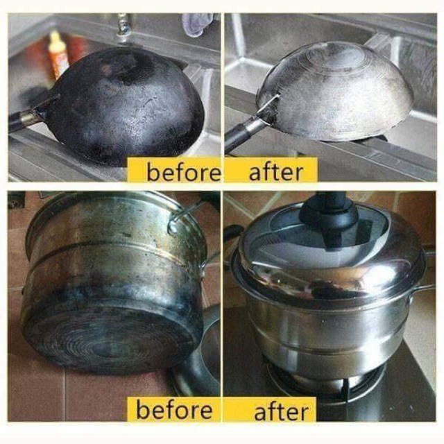 Bột tẩy rửa đa năng - Vệ sinh nhà bếp, nhà tắm - Bột tẩy trắng xoong nồi, chảo nhập khẩu Hàn Quốc ACCESS