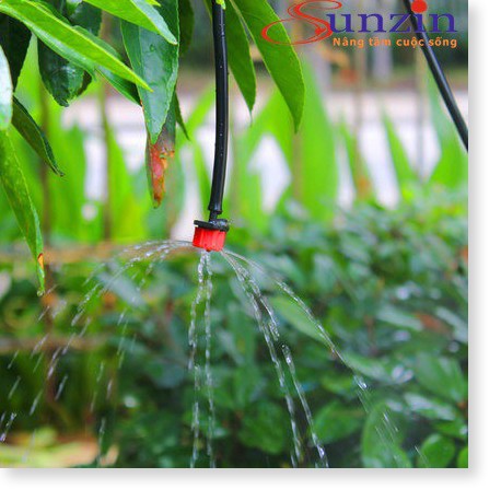 Bộ kit tưới cây, tưới rau 20 đầu phun, độ dài dây 30m