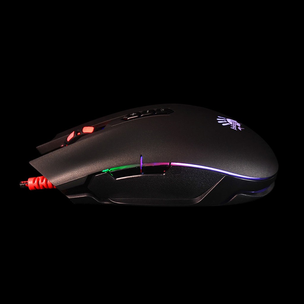 Chuột Gaming A4Tech Bloody Q80 Neon X-Glide 3200 DPI - Hàng Chính Hãng- vitinhth