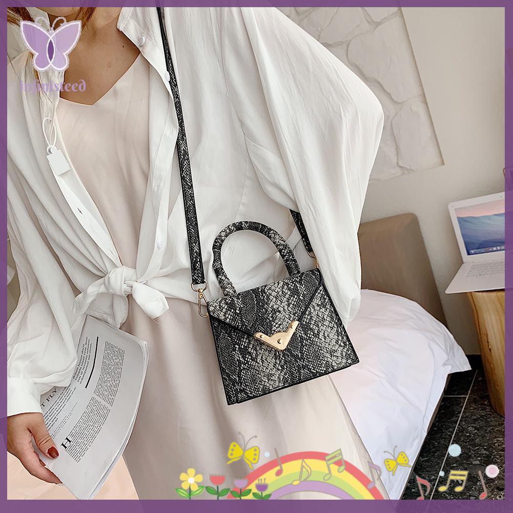 Túi Xách Họa Tiết Da Rắn Cho Nữ | BigBuy360 - bigbuy360.vn