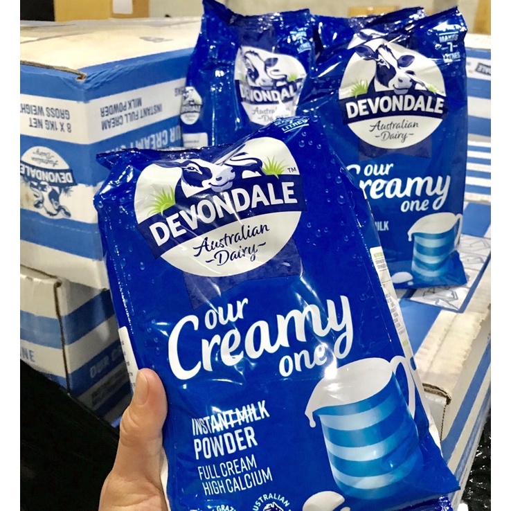 Sữa tươi Devondale Vitamin Plus túi 1kg