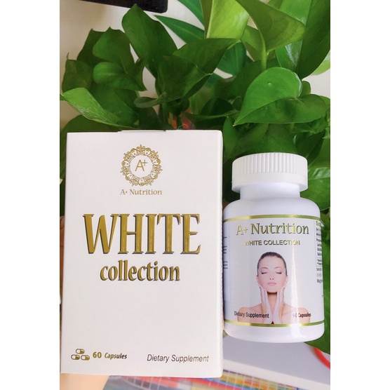 [ Hàng Chính Hãng] Viên uống trắng da, chống lão hoá WHITE COLLECTION của Mỹ