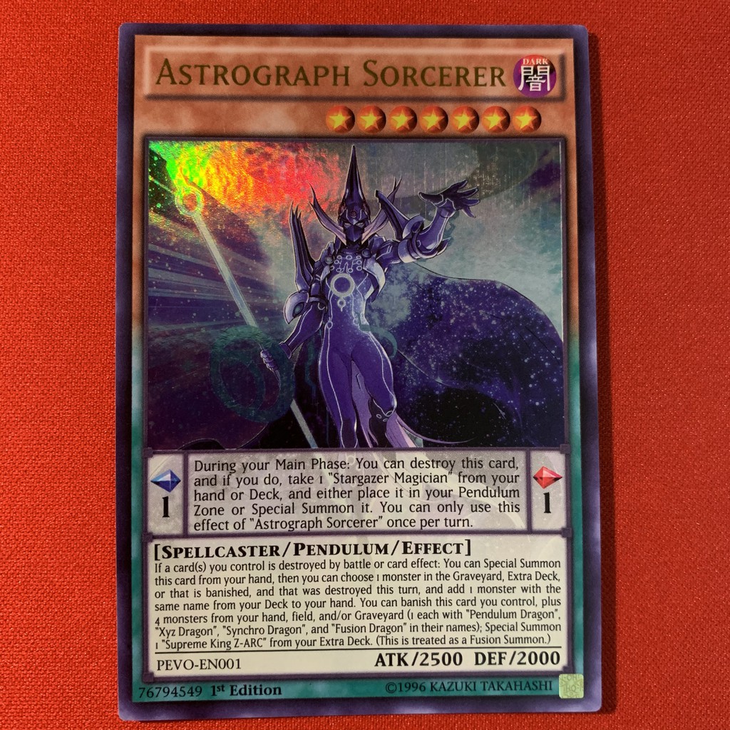 [JP][Thẻ Bài Yugioh Chính Hãng] Astrograph Sorcerer