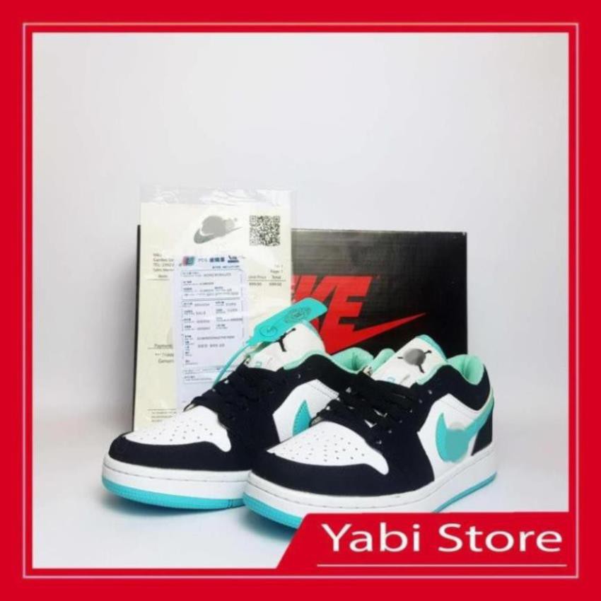 🔥FREE SHIP-HÀNG QUẢNG CHÂU 🔥Giày thể thao sneaker🔥Air Jordan 1 Low JD xanh Ngọc full box - Yabi Store | BigBuy360 - bigbuy360.vn