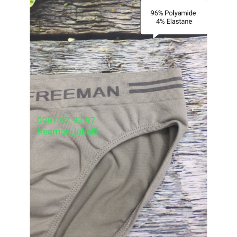 6017[hình thật +video]Quần lót dệt kim thương hiệu Freeman chính hãng