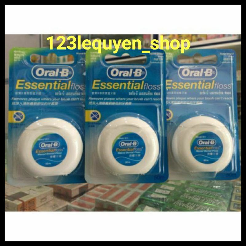 Chỉ nha khoa oral B Essential Floss 50m