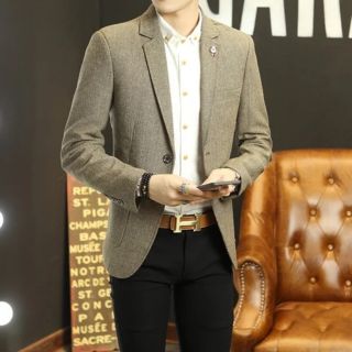 Áo vest dạ nam new