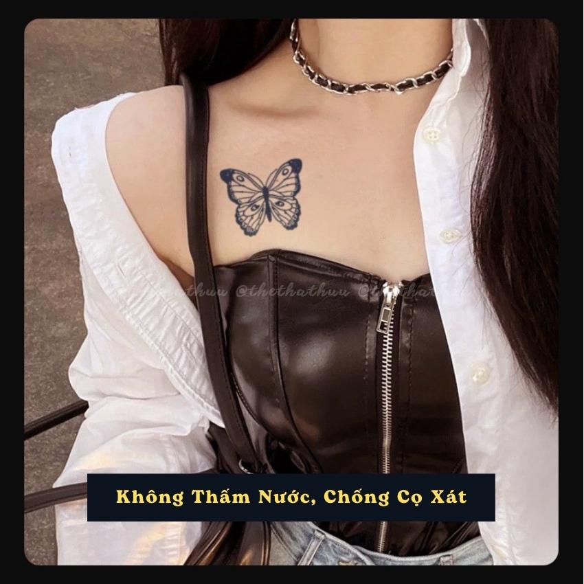 Hình Xăm Dán Tạm Thời 15 Ngày Thethathuu GZ049 Không Thấm Nước Mồ Hôi
