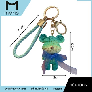 Móc khoá gấu, siêu dễ thương, móc treo khoá, móc treo túi xách