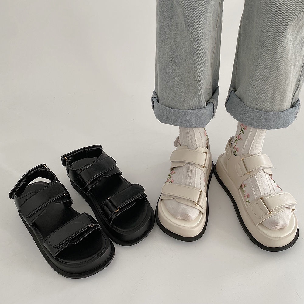 Giày Sandal Nữ Mùa Hè Phong Cách Hàn Quốc