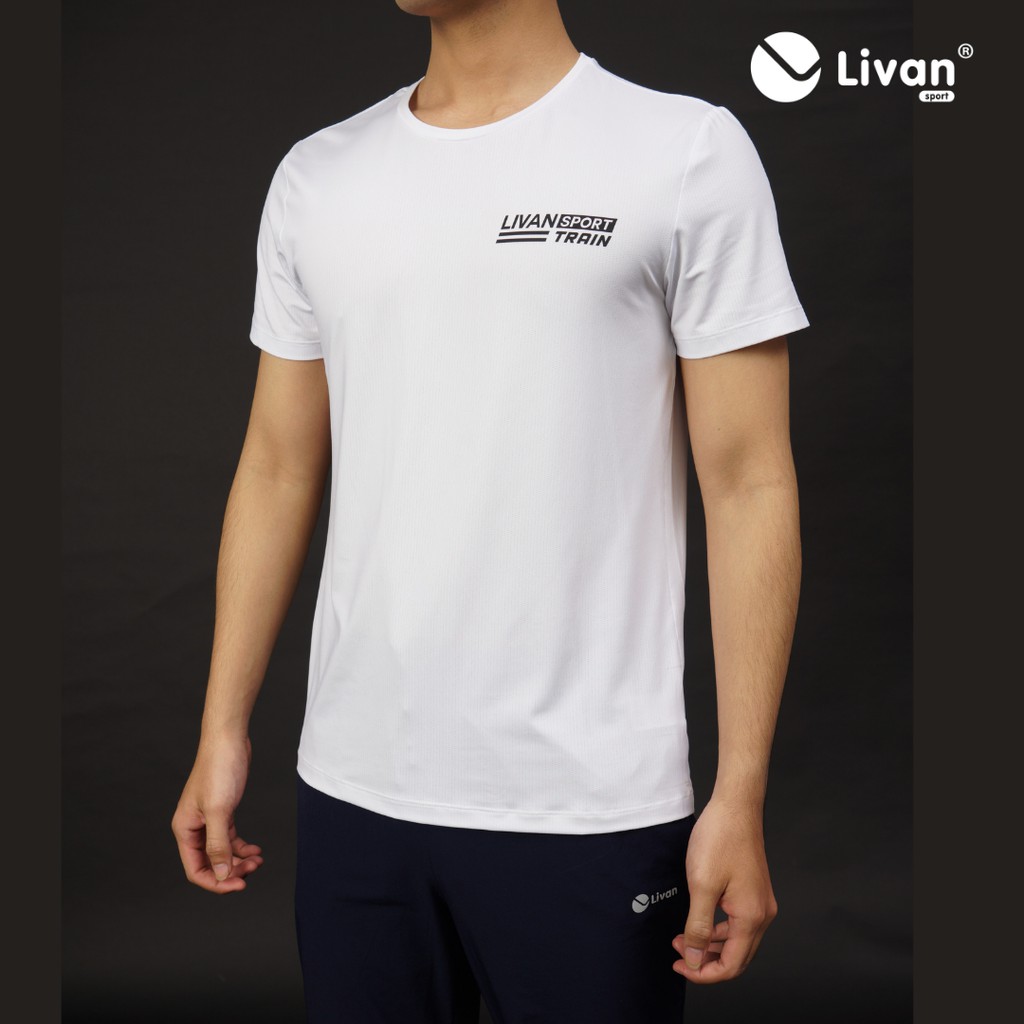 Áo Thun Thể Thao Nam Livan Sport Train Co Giãn 4 Chiều Thấm Hút Mồ Hôi Nhanh Khô | BigBuy360 - bigbuy360.vn