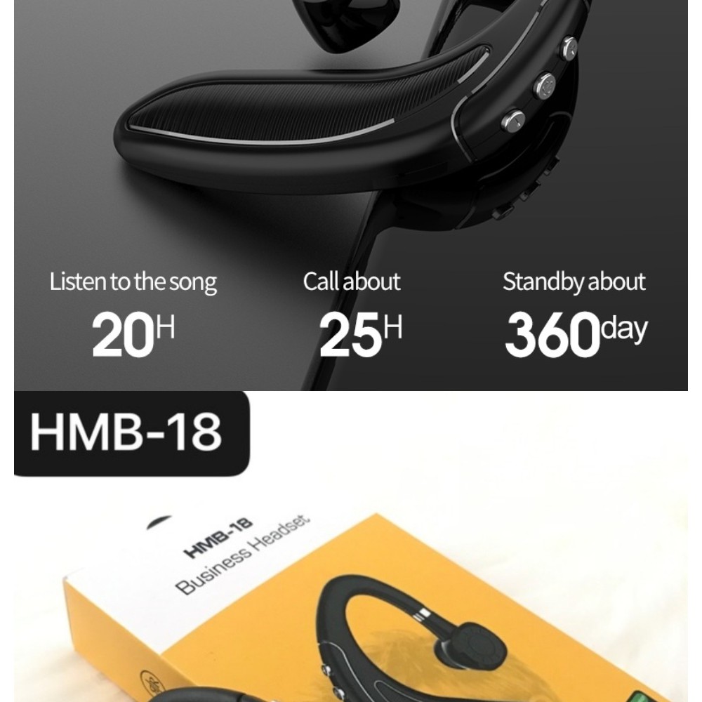 Tai nghe Bluetooth thể thao HMB-18