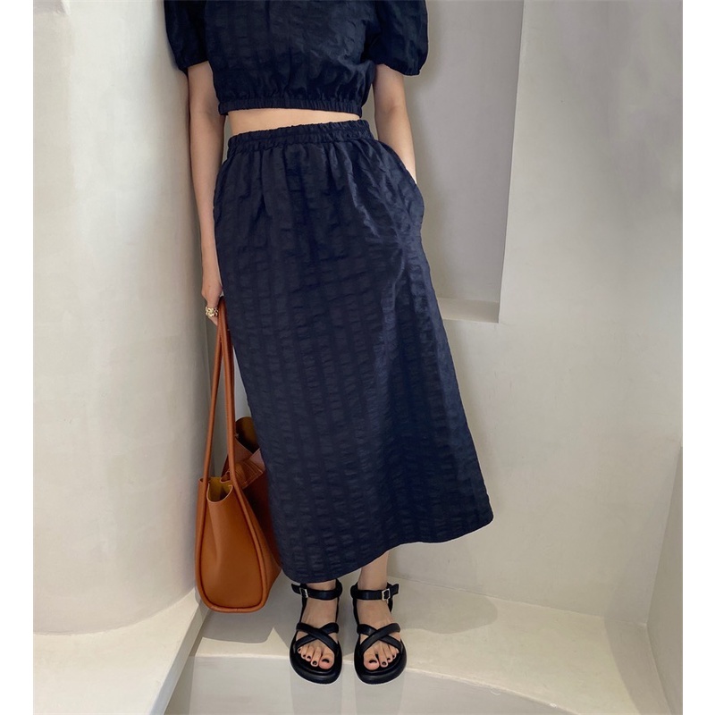 Giày sandal nữ chéo ulzzang đế xuồng trơn 3p chéo đế cao nữ Shoes Paradise SD011