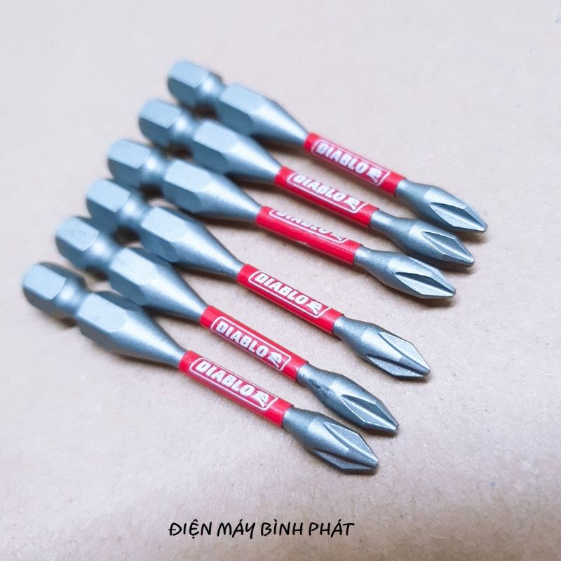 Mũi Bắn Vít 4 cạnh đầu Nhỏ PH1 , PH2 DIABLO