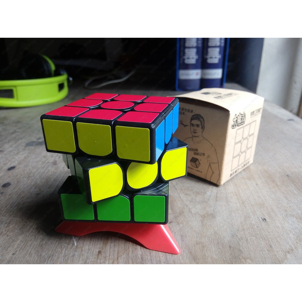 Rubik 3x3 viền đen ❤️ Yuxin Little ❤️ Stickerless 3x3x3