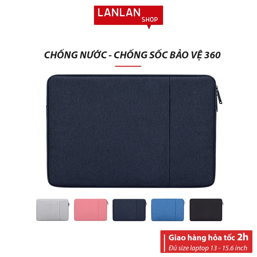 Túi Chống Sốc Laptop Mácbook Ultrabook 1 2 Ngăn Đựng 13.3 Inch 14 Inch 15 Inch 15.6 Inch 16 Inch Túi laptop nam nữ
