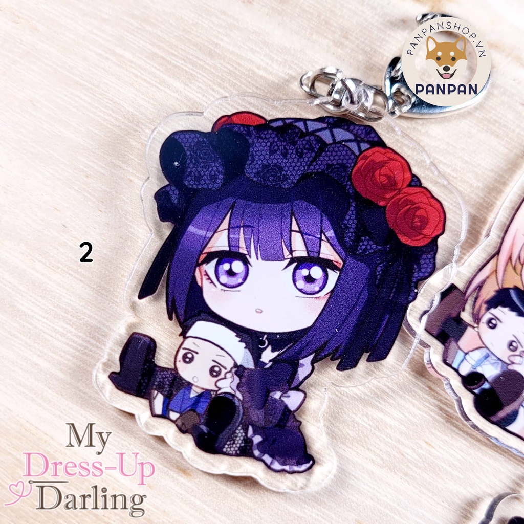 Móc khóa anime Marin Kitagawa / My Dress Up Darling (6cm) Sono Bisque Doll wa Koi wo suru