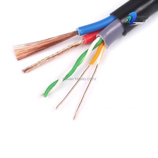 Cáp mạng 4 lõi có dây nguồn ngoài trời 270m