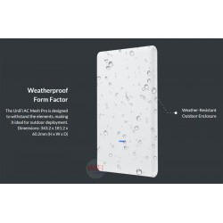 Thiết bị wifi Ubiquiti Unifi AC Mesh Pro 1750Mbps Outdoorsupport 200 user  - Hàng chính hãng FPT