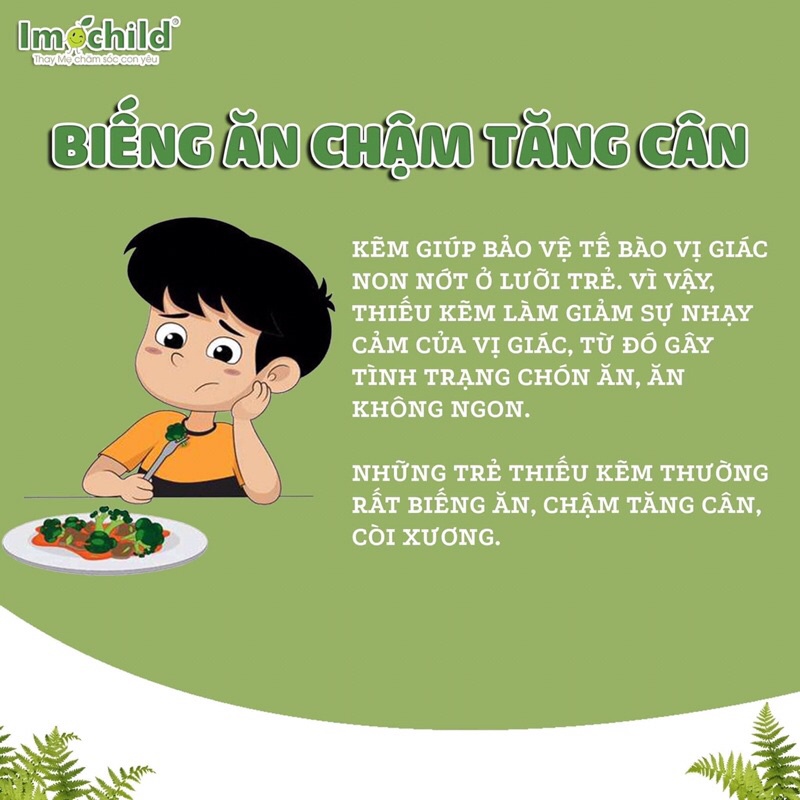 [CHÍNH HÃNG] Kẽm Lysin cho bé ZinC Imochild bổ sung kẽm, hỗ trợ tiêu hoá, giúp bé ăn ngon (100ml)